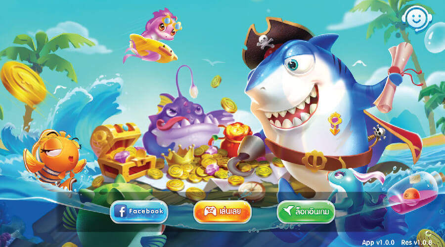 ฉากเกมยิงปลาสำหรับสำรวจจากหมวดเกมทั้งหมด heng36